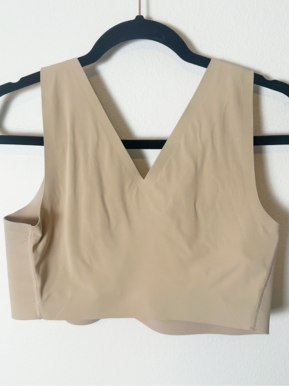 Evelyn & Bobbie The Defy Bra Pullover Tan Nude Beige Large - Picture 3 of 6